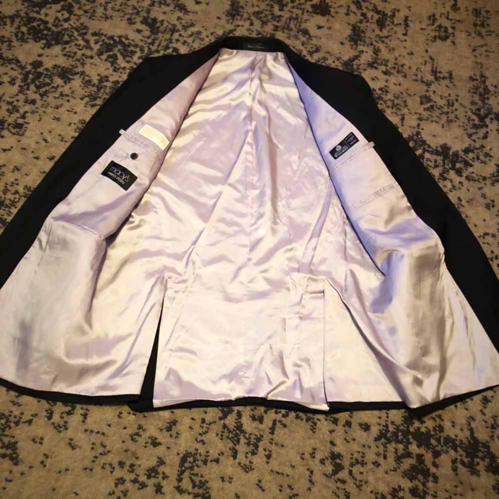 Wool 3 Button Blazer - image 5